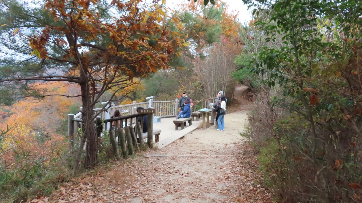 星のブランコ展望デッキ