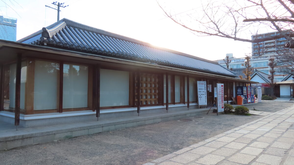 和労堂(六時礼讃堂の仮堂)